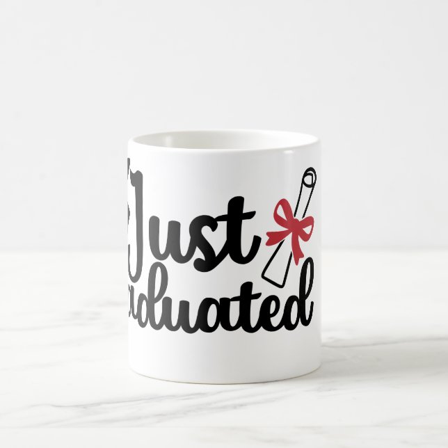 Caneca De Café Diploma e Boina de Conclusão de Curso do Ano (Centro)