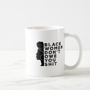 Caneca De Café Direitos das Mulheres Feministas Negras Mulheres N