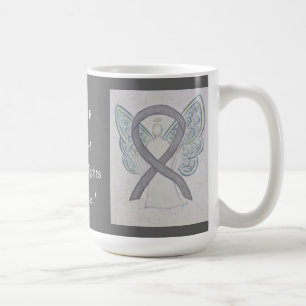 Caneca De Café Direitos de Deficiência Sensibilização Fita Angel