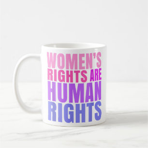 Caneca De Café Direitos Humanos Mulheres à Direita