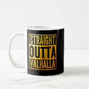 Caneca De Café Diretamente de Valhalla Gold