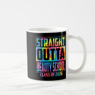 Caneca De Café Direto da escola de beleza formatura engraçada 202