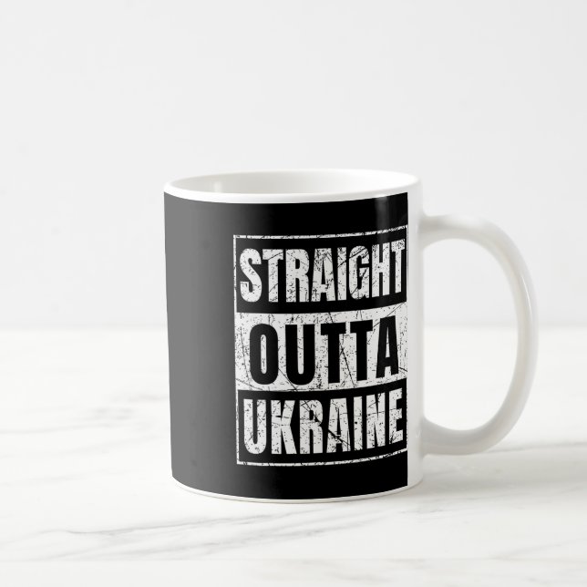 Caneca De Café Direto da Ucrânia Nascido na Ucrânia  (Direita)
