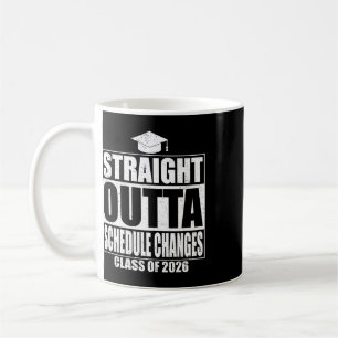 Caneca De Café Direto das Mudanças de Cronograma Graduação 2026 G