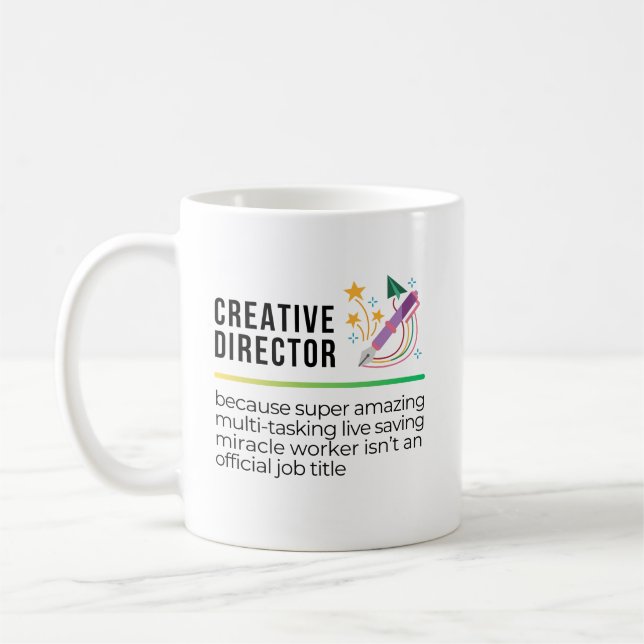 Caneca De Café Diretor Creative (Esquerda)