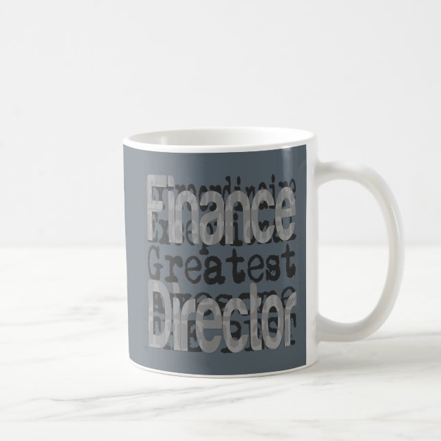 Caneca De Café Diretor das Finanças Extraordinário (Direita)
