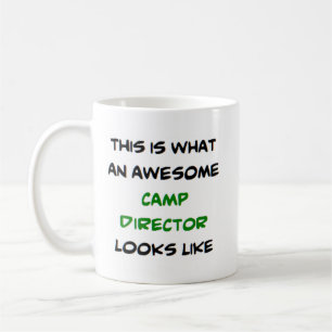 Caneca De Café diretor de acampamento incrível