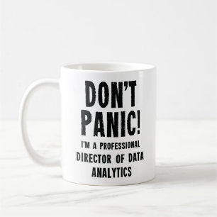 Caneca De Café Diretor de Análise de Dados