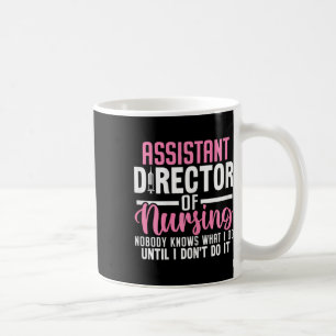 Caneca De Café Diretor De Enfermagem Engraçado Adon Rn Enfermeira