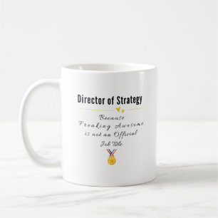 Caneca De Café Diretor de Estratégia