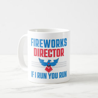 CANECA DE CAFÉ DIRETOR DE FOGOS - SE EU TE DIRIGIR - 4 DE JULHO