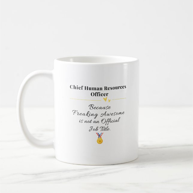 Caneca De Café Diretor de Recursos Humanos (Esquerda)