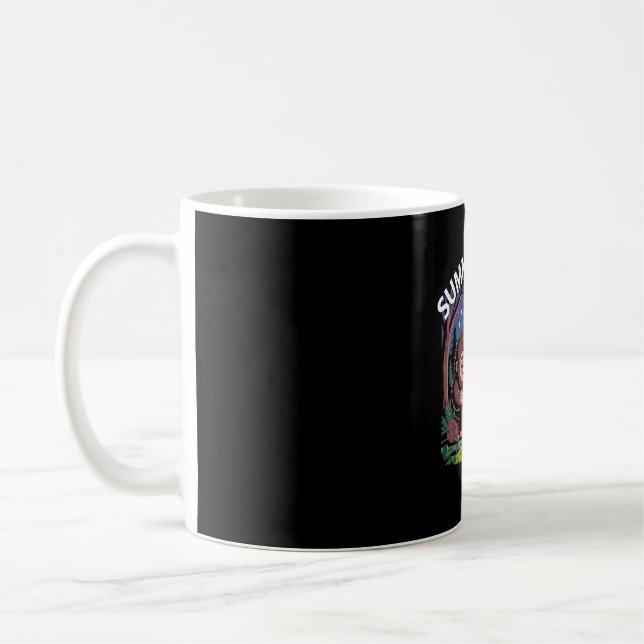 Caneca De Café Diretor de vibrações alienígenas de verão retrô 20 (Esquerda)