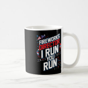 Caneca De Café Diretor Do Fireworks Eu Lhe Lanço Em 4 De Julho.