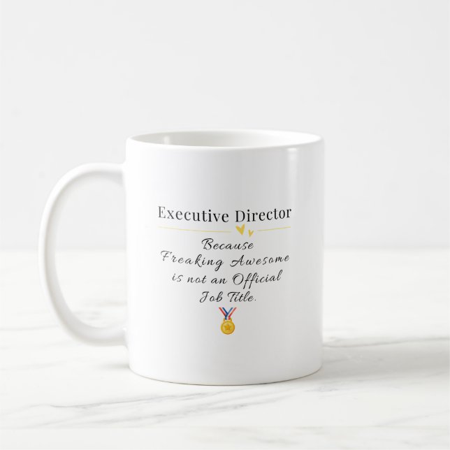 Caneca De Café Diretor executivo (Esquerda)