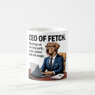 Caneca De Café Diretor Executivo da Busca