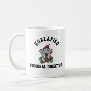 Caneca De Café Diretor Funeral Koalafied