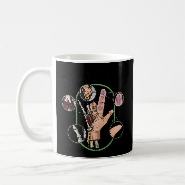 Caneca De Café Diretor Funeral Patologia - Mortuário de Ciência (Esquerda)