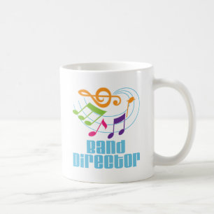Caneca De Café Diretor Música Presente da banda