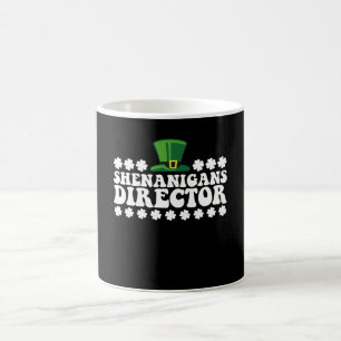 Caneca De Café Diretor Shenanigans Groovy St Patrick's Day Irland