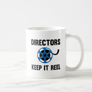 Caneca De Café Diretores Mantêm o Reel