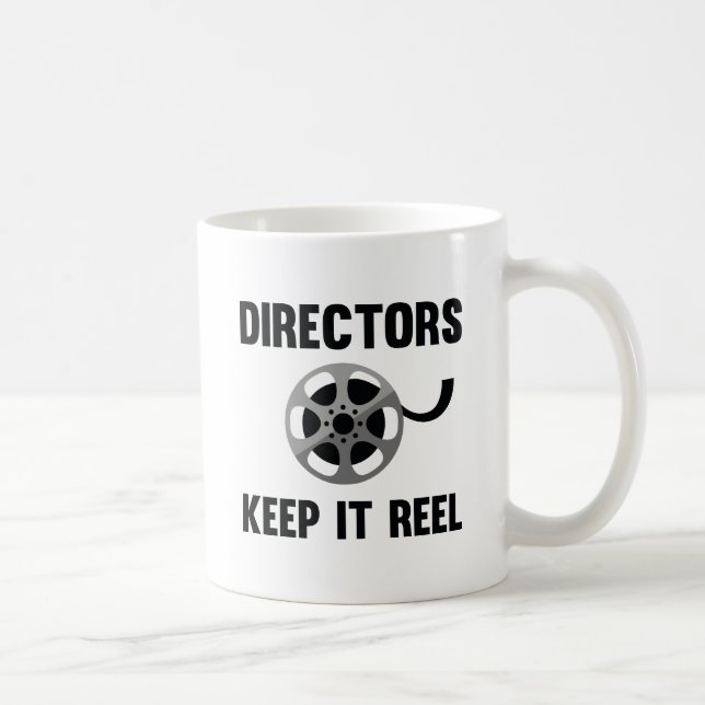 Caneca De Café Diretores Mantêm o Reel (Direita)