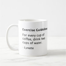Diretrizes de exercício WOW - Coffee Mug