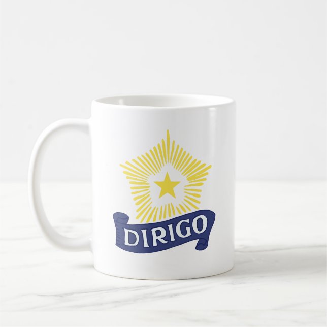 Caneca De Café Dirigo (Esquerda)