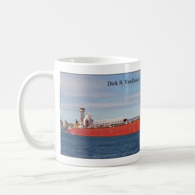 Caneca De Café Dirk S. VanEnkevort & Michigan Trader mug (Esquerda)