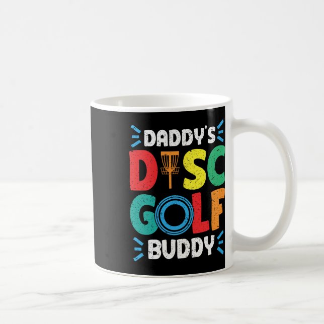 Caneca De Café Disco de Golfe do Amigo do Papai  (Direita)