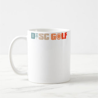 Caneca De Café Disco de Golfe Retro Frolf - Disco de Golfe Frisbe