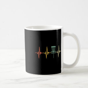 Caneca De Café Disco de Golfe Vintage Presente Retro Batida do Co