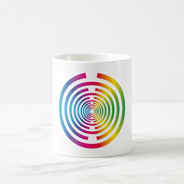 Caneca De Café Disco de vitalidade Lakhovsky, antena MWO Tesla, e (Centro)