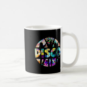 Caneca De Café Disco Funny 70s Vintage Theme Dançando 70's Mulher