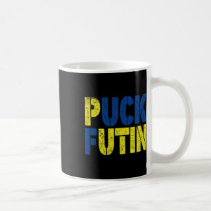 Caneca De Café Disco Louco Para Esta Guerra - Guerra Na Ucrânia -