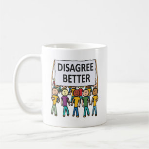 Caneca De Café Discordo melhor