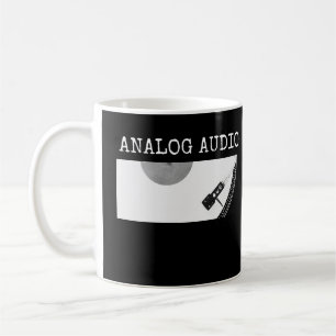 Caneca De Café Discos de Vinil Audiôfilo de Áudio Analógico