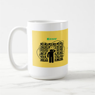Caneca De Café Disfunção do sistema de chá