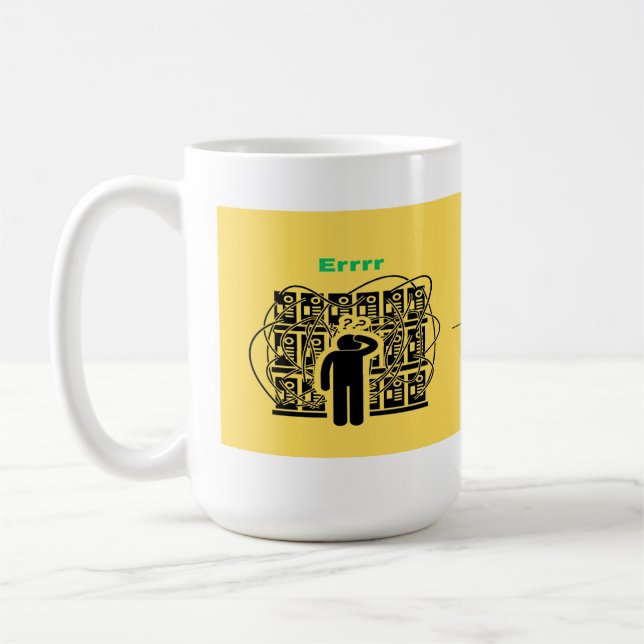 Caneca De Café Disfunção do sistema de chá (Esquerda)