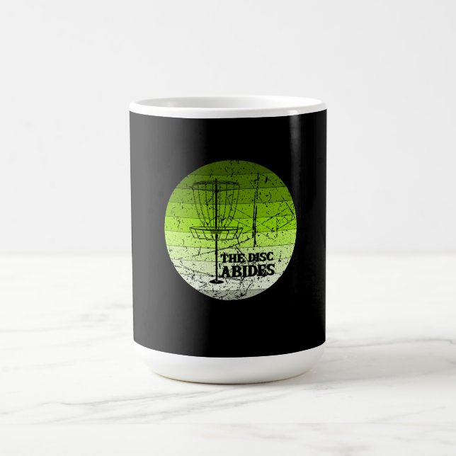 Caneca De Café Disk Golf Vintage (Centro)
