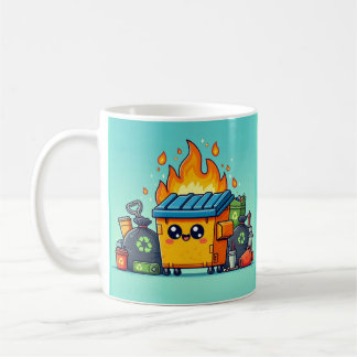 Caneca De Café Disparo de lixo