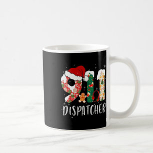 Caneca De Café Dispatcher Natal 911