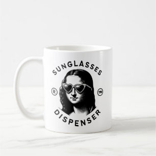 Caneca De Café Dispensador de óculos de sol