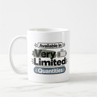 Caneca De Café Disponível em Quantidades Muito Limitadas | Engraç