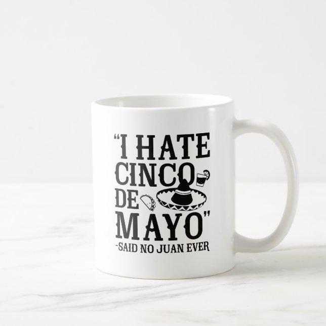 Caneca De Café Disse Nenhum Juan Já (Direita)