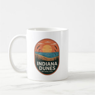 Caneca De Café Distintivo do Pôr do Sol do Parque Nacional Indian