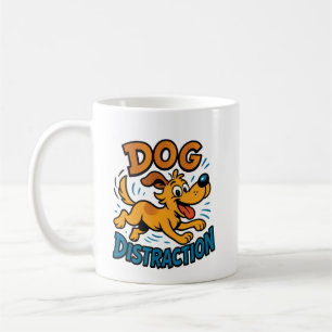 Caneca De Café Distração de cães
