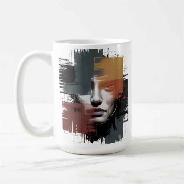 Caneca De Café Distressed Reflection (Esquerda)