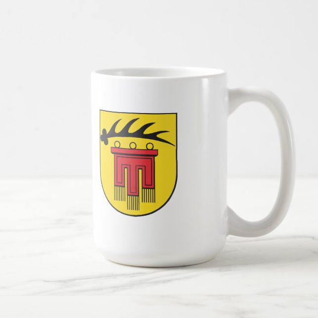 Caneca De Café Distrito administrativo Böblingen brasão (Direita)