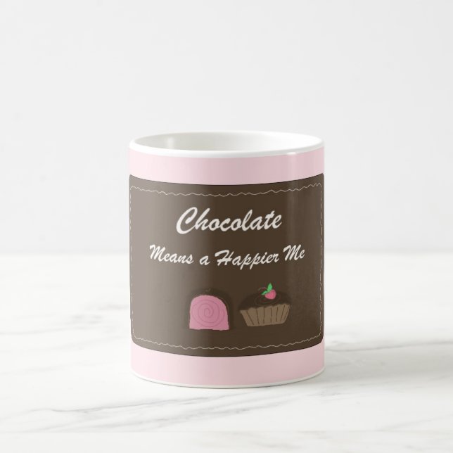 Caneca De Café Dito de Chocolate Fofo (Centro)